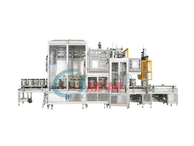 GCJ04-50-IBQP - 稱重式自動液體灌裝機